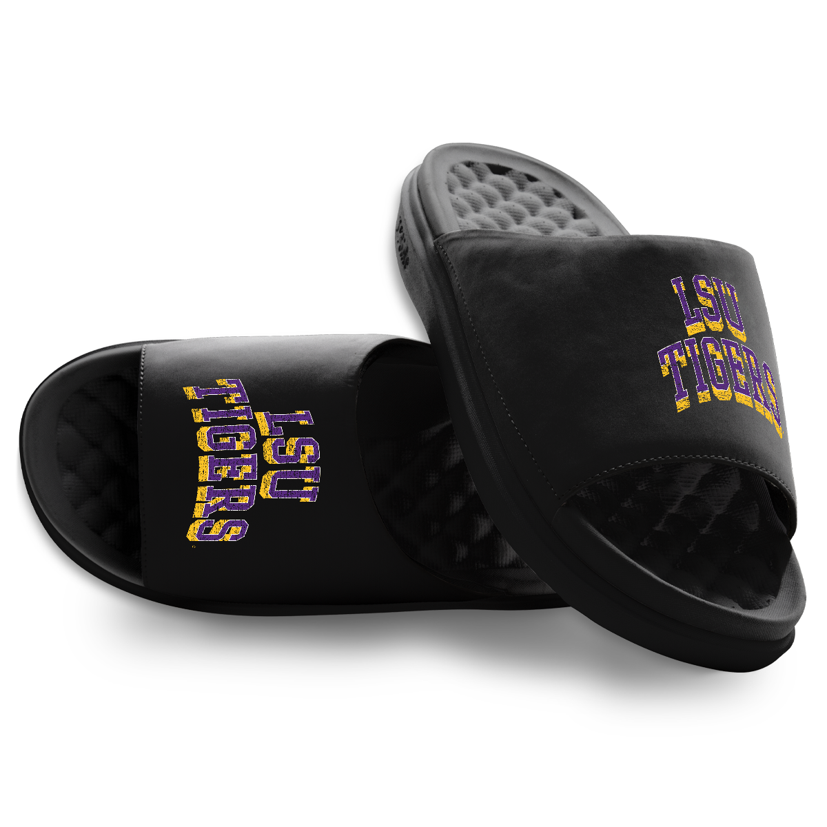 LSU Tigers Stacked ISlide x Gameday Couture