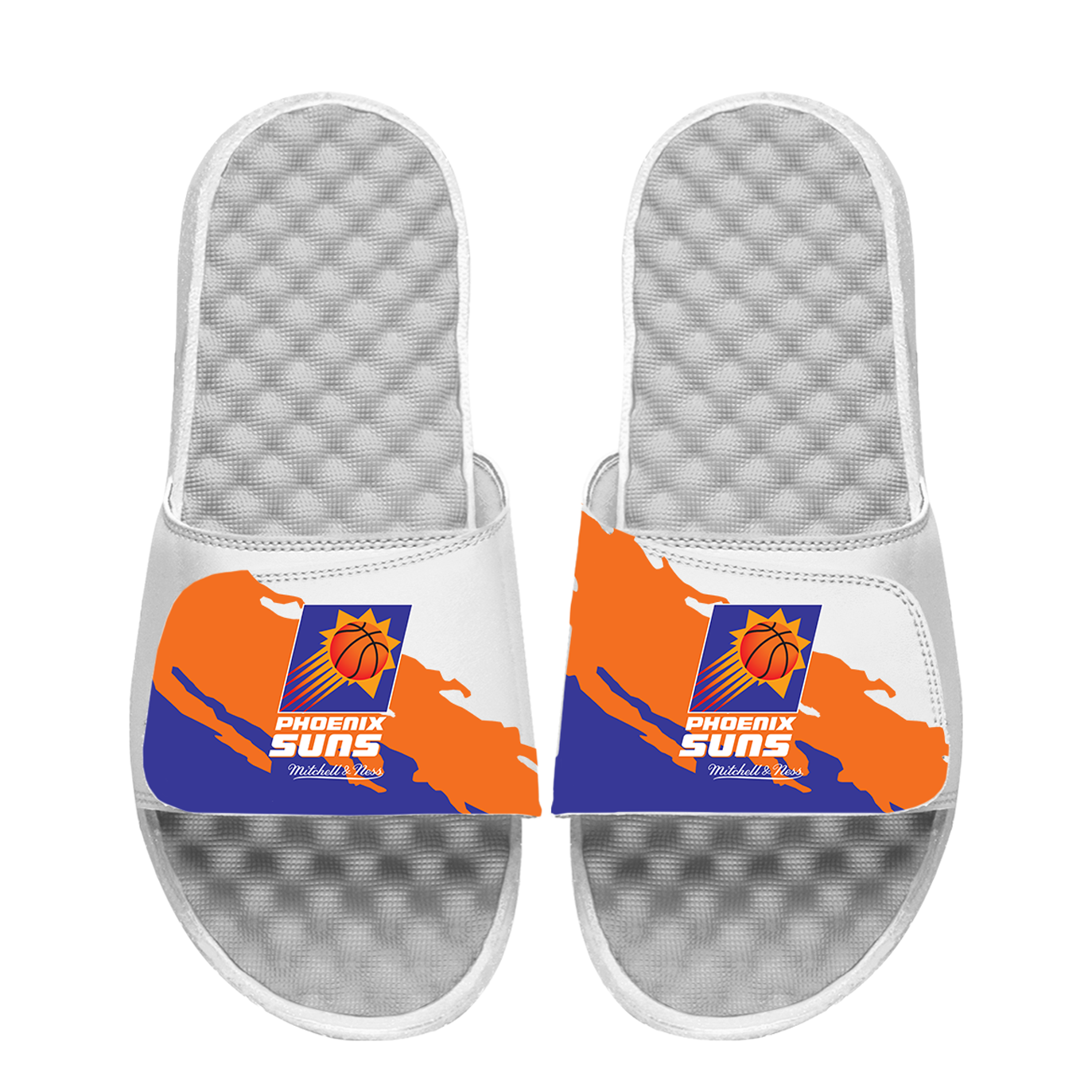 Suns Mitchell & Ness Paint Stripe Slides