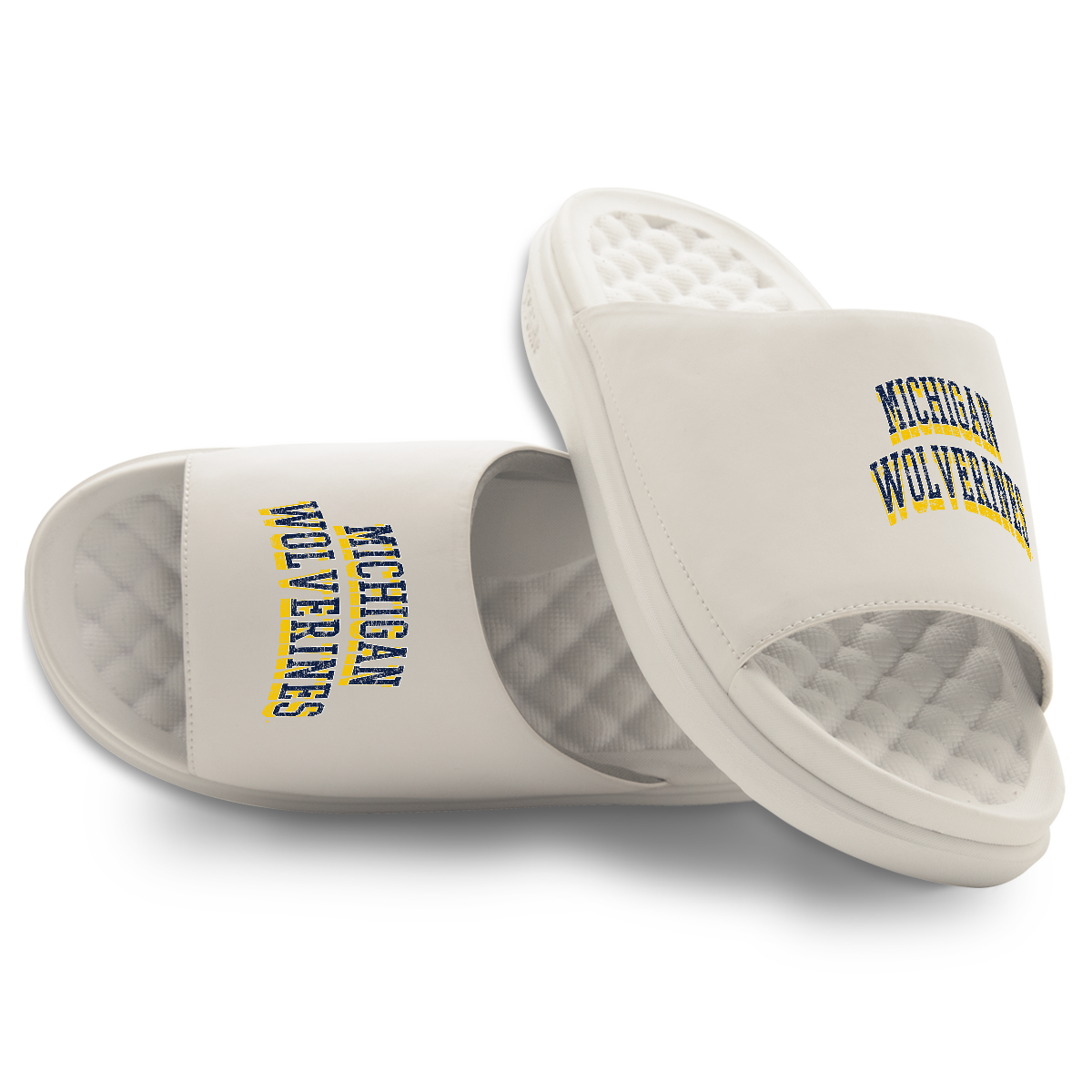 Michigan Wolverines Stacked ISlide x Gameday Couture