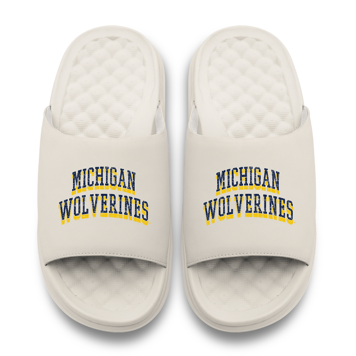 Michigan Wolverines Stacked ISlide x Gameday Couture