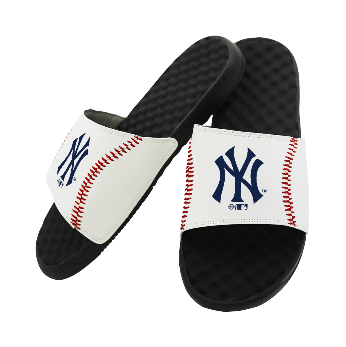 Yankees Baseball Stitch Slide Sandals