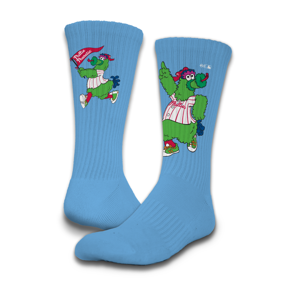 Phillie Phanatic Split Socks - Carolina