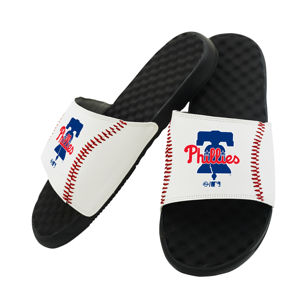 Philadelphia Phillies Baseball Stitch Slide Sandals