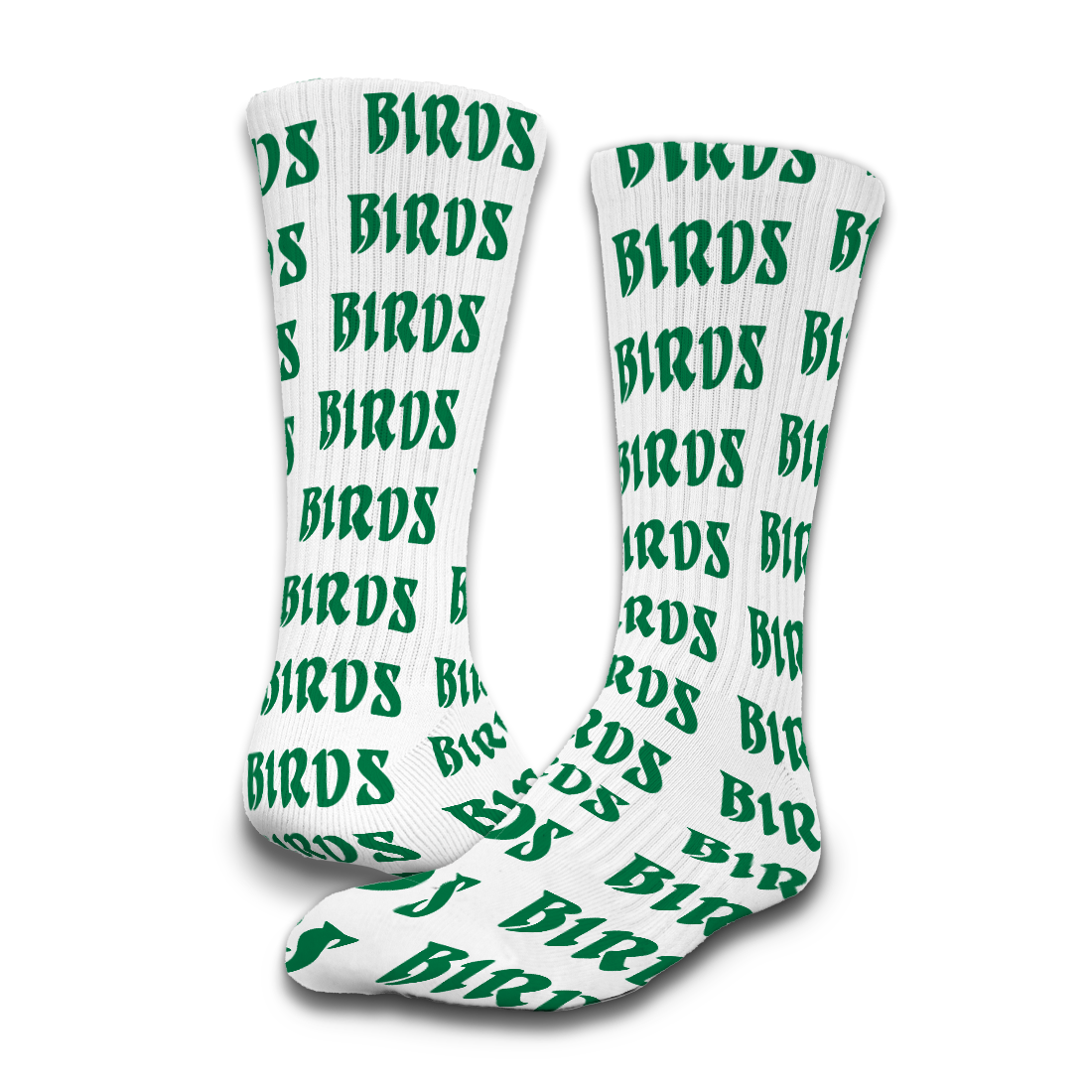 Philly Goat White Birds Socks