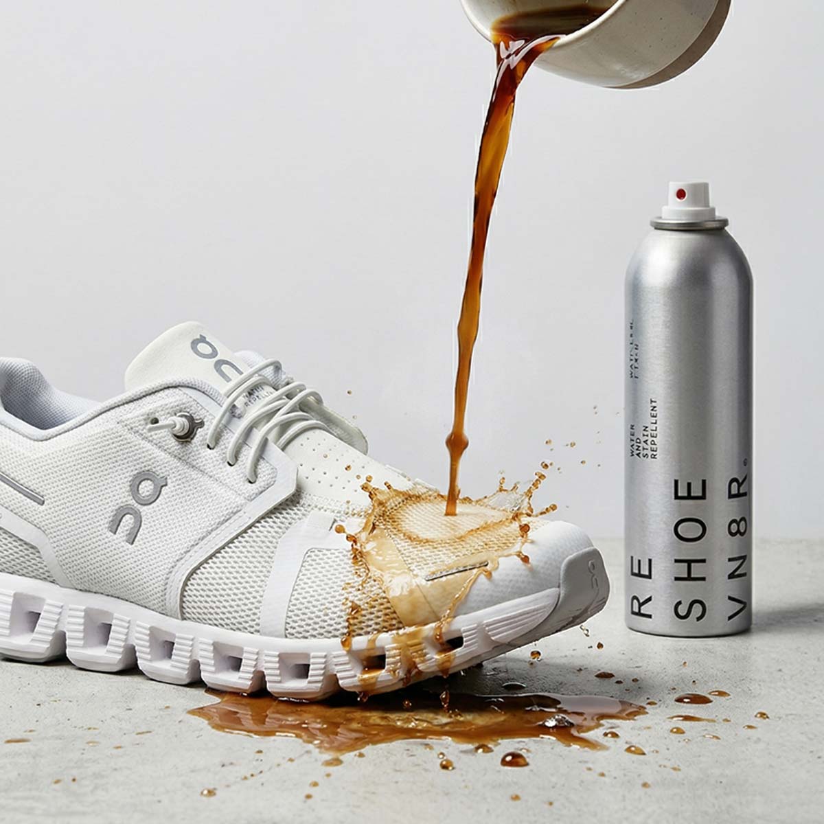 SHOE WATER + STAIN REPELLENT