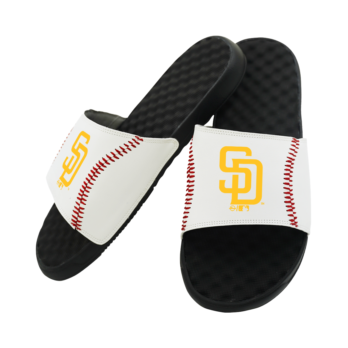 Padres Baseball Stitch Slide Sandals