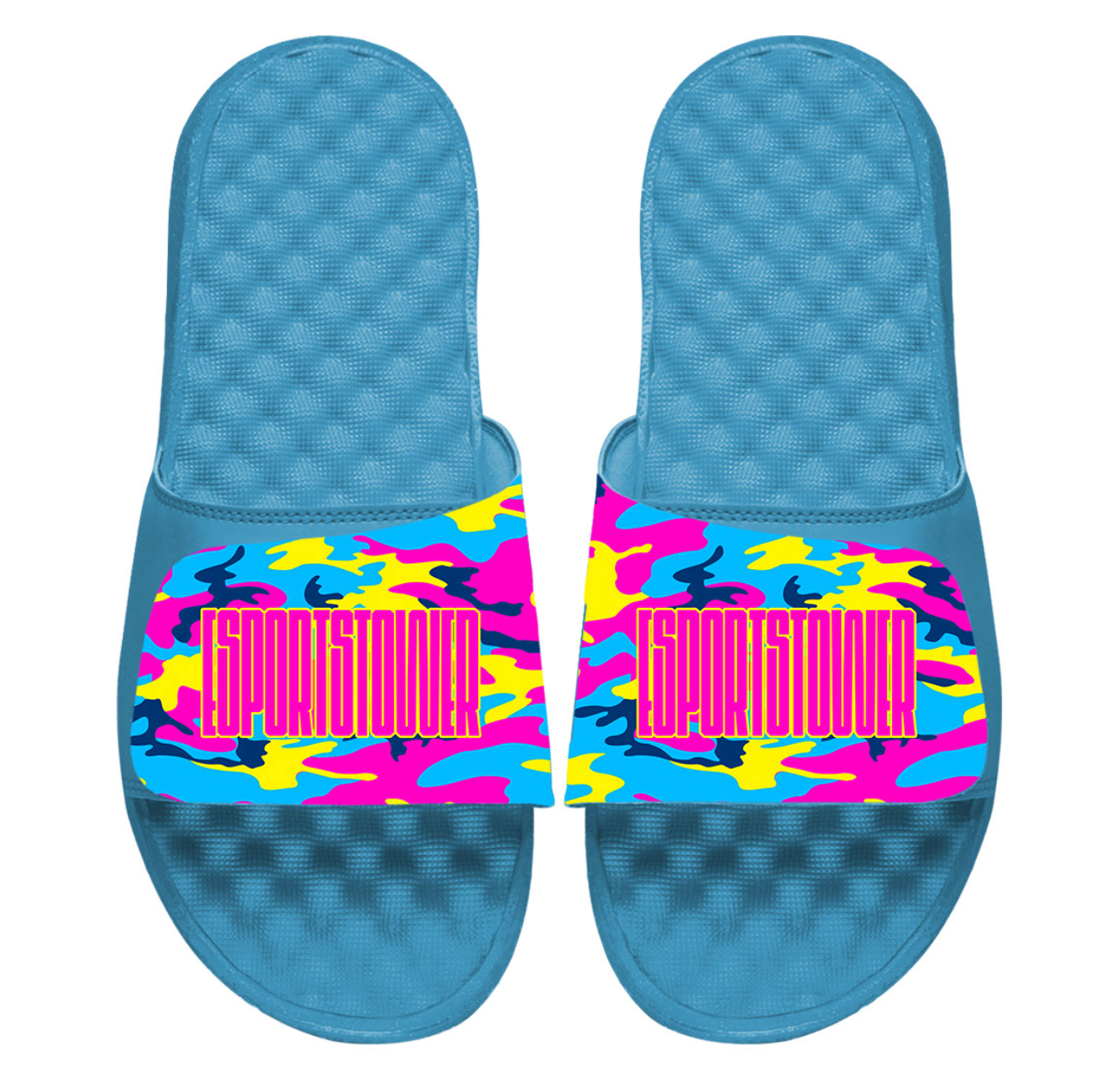 ESports Tower Camo Carolina Slides