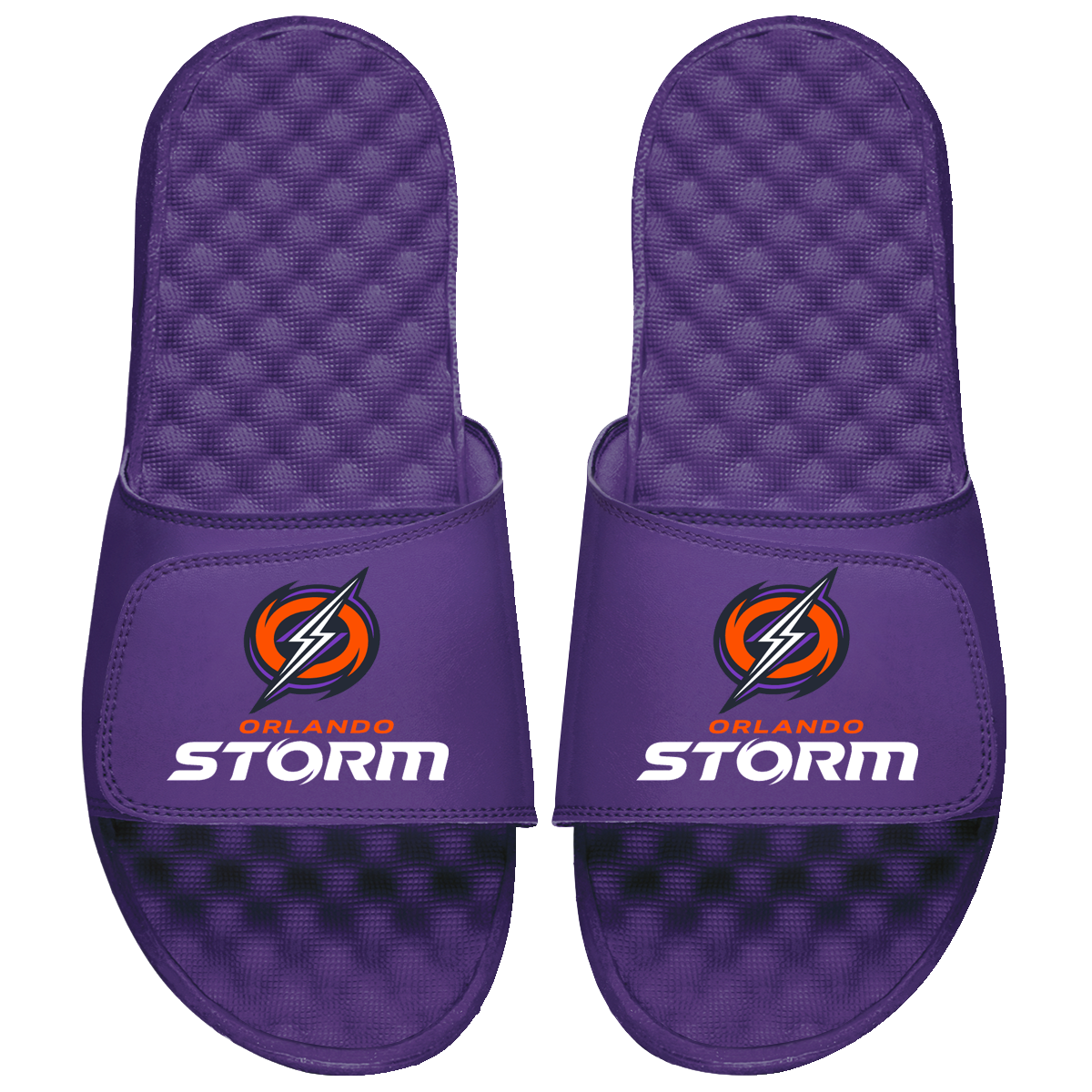 Orlando Storm Primary Logo Stack Slide Sandals