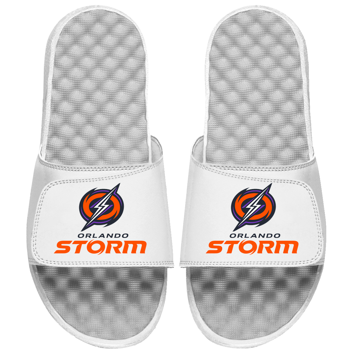 Orlando Storm Primary Logo Stack Slide Sandals