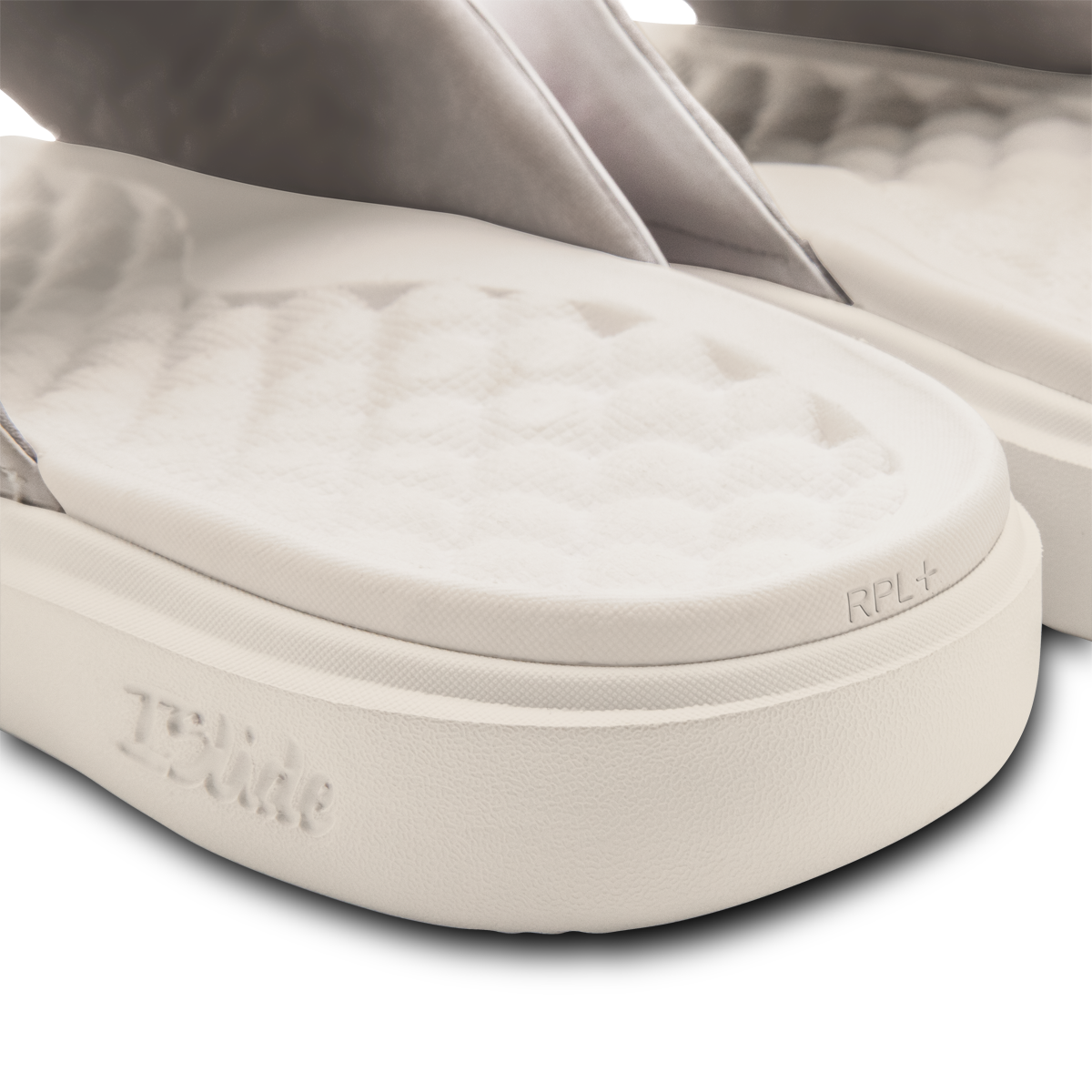 UFL Primary Logo Stack Motive Slide Sandals