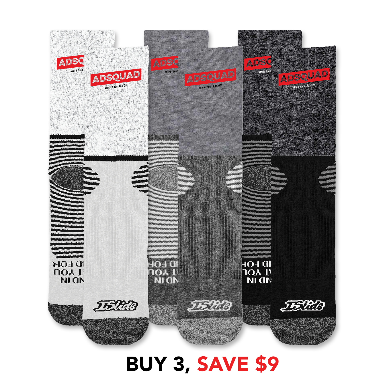 Ad Squad Primary Socks Bundle