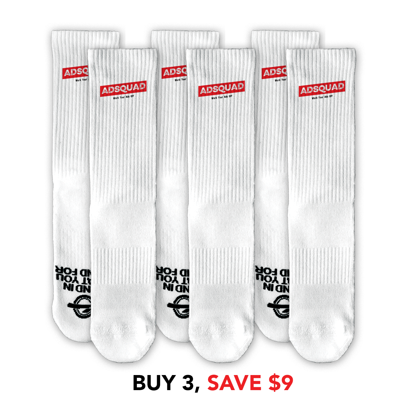Ad Squad Lifestyle Socks Bundle