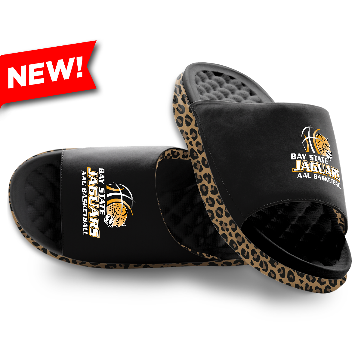 Bay State Jags Basketball Cheetah Motive