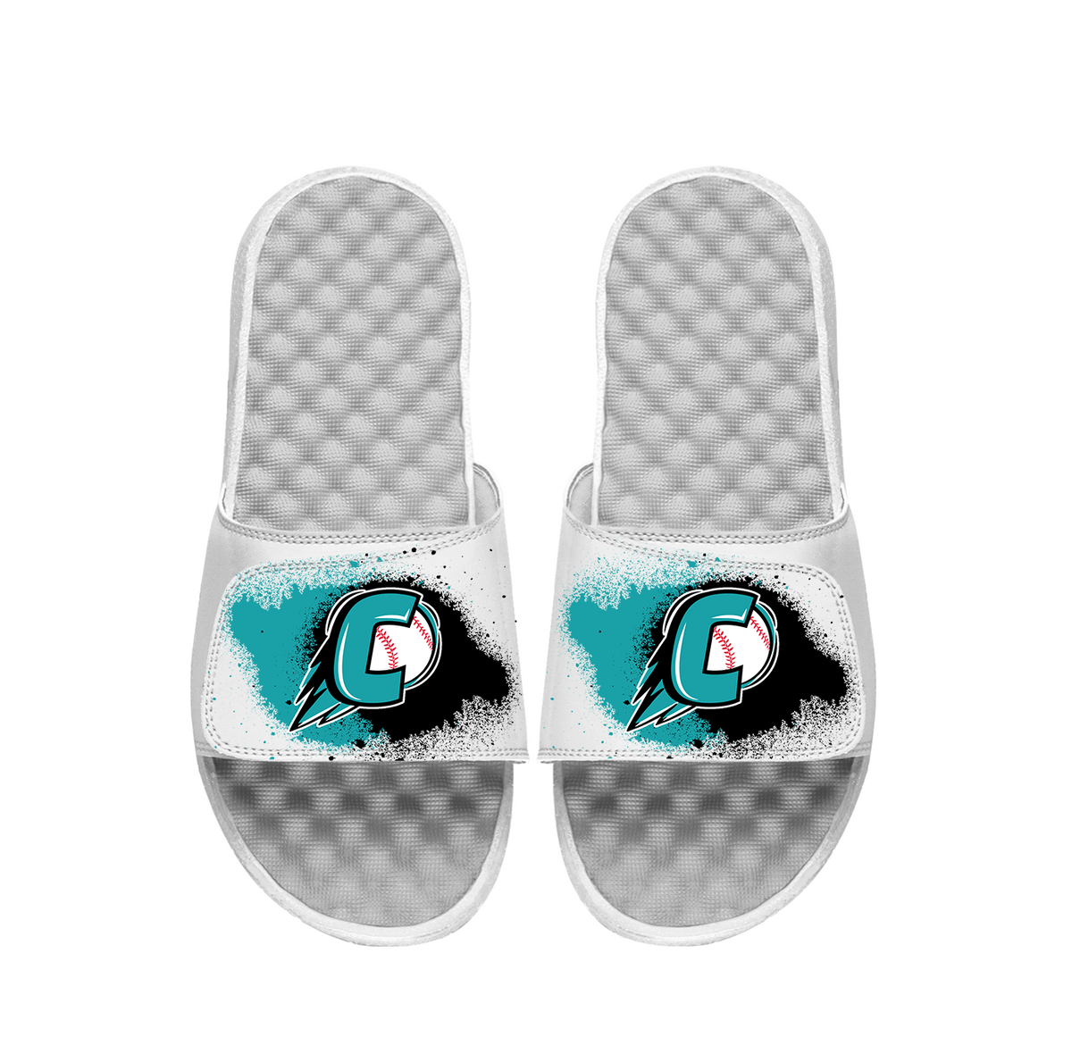 Crew Baseball Spray Paint PERSONALIZE Slides