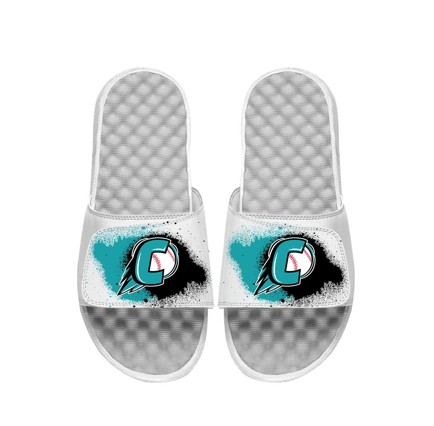 Crew Baseball Spray Paint PERSONALIZE Slides