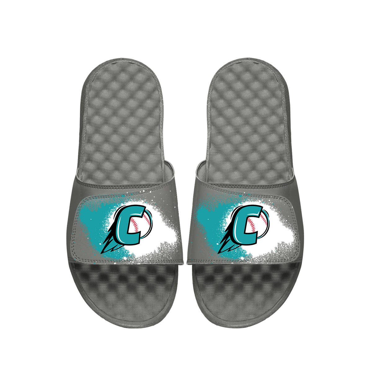 Crew Baseball Spray Paint PERSONALIZE Slides