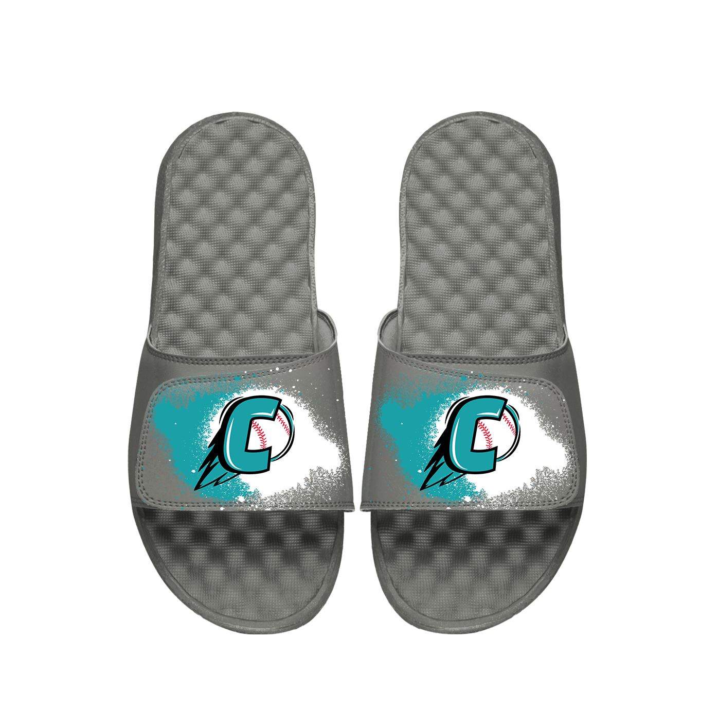 Crew Baseball Spray Paint PERSONALIZE Slides