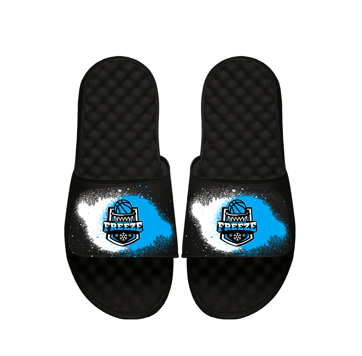 Freeze Basketball Spray Paint PERSONALIZE Slides