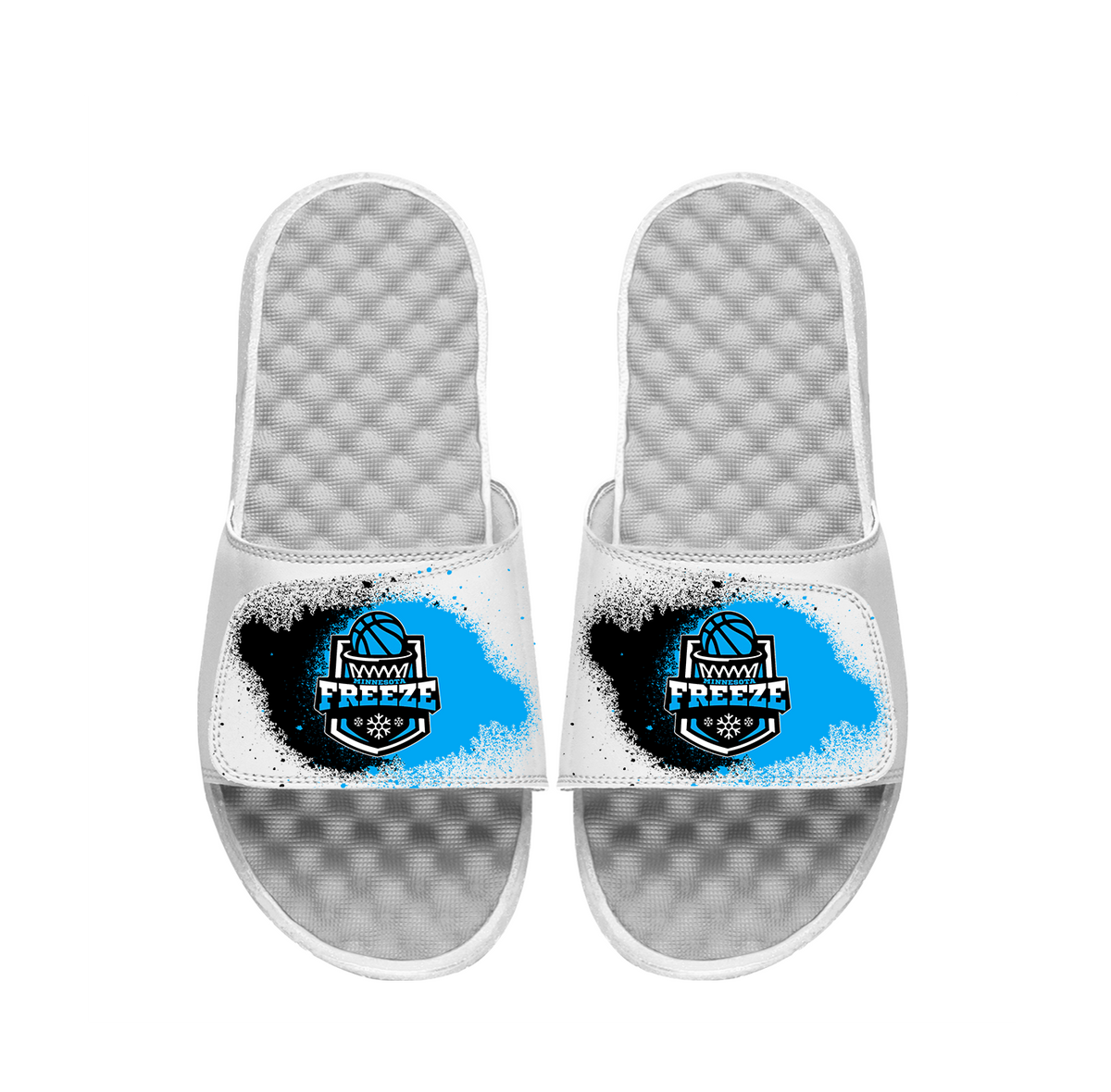 Freeze Basketball Spray Paint PERSONALIZE Slides