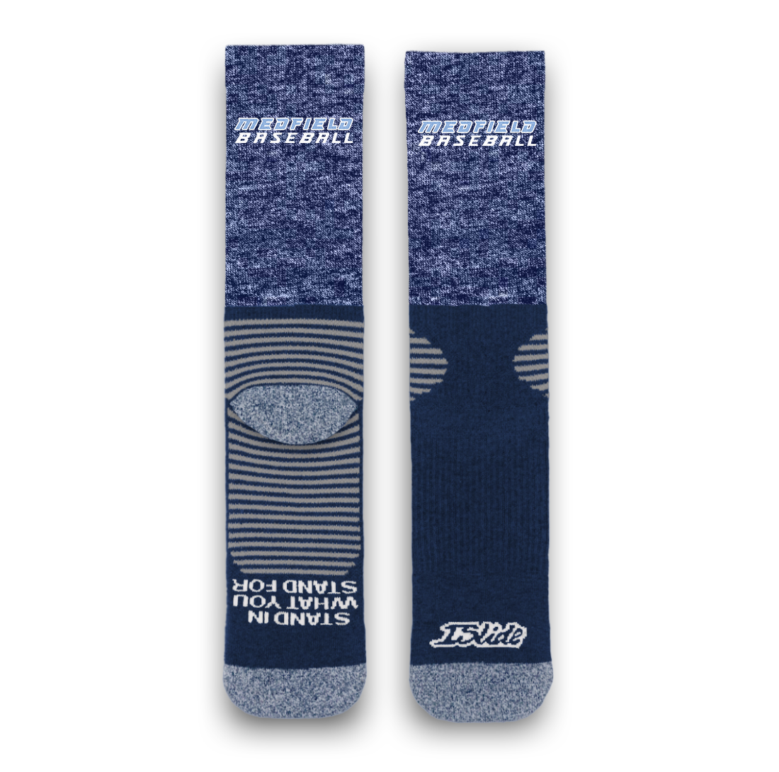 Medfield Baseball Athletic Sock