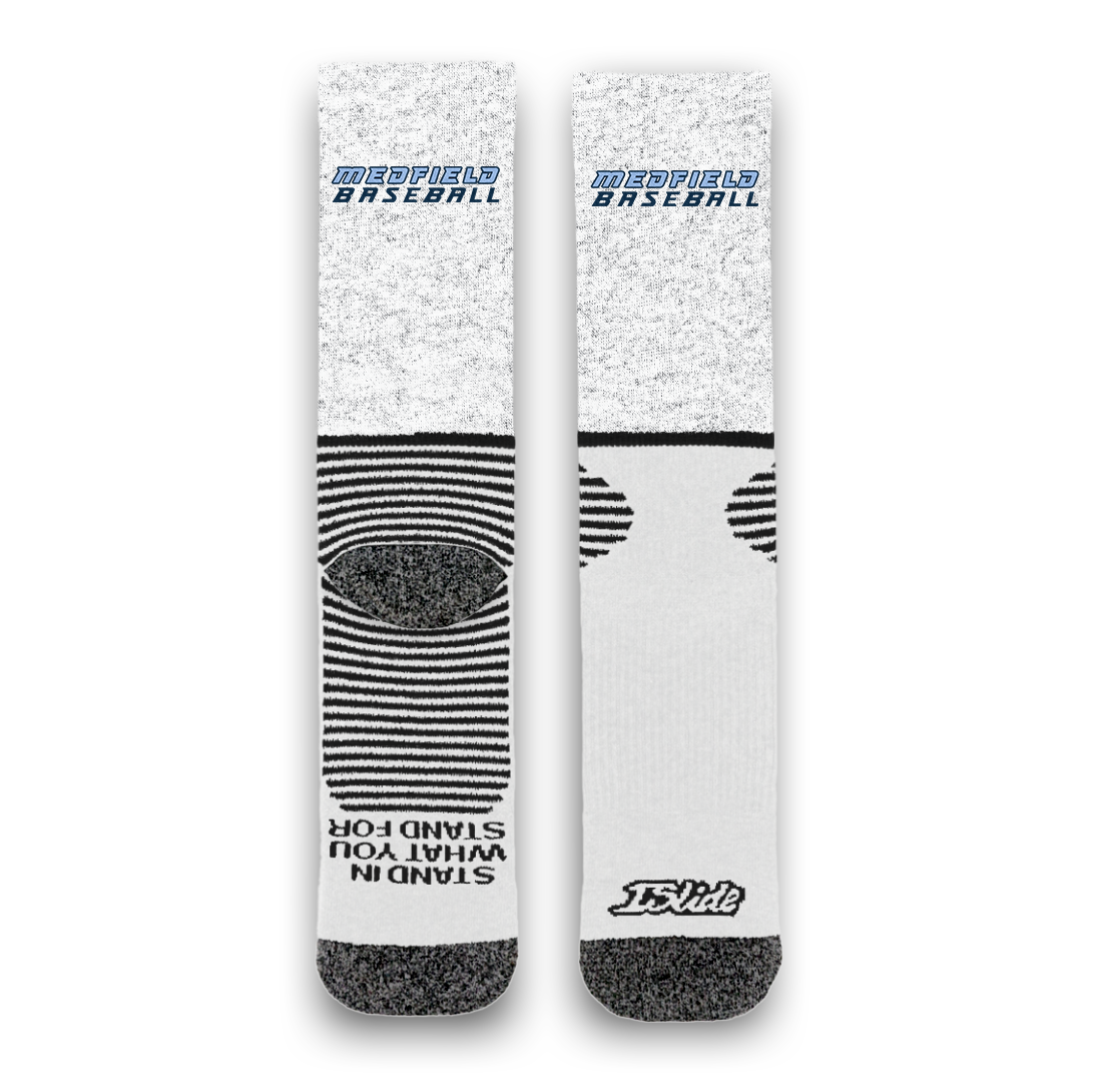 Medfield Baseball Athletic Sock