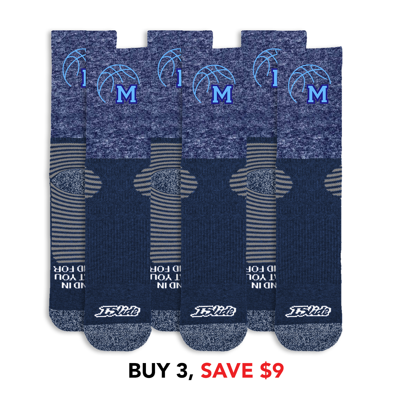 Athletic Sock 3 Pack 1