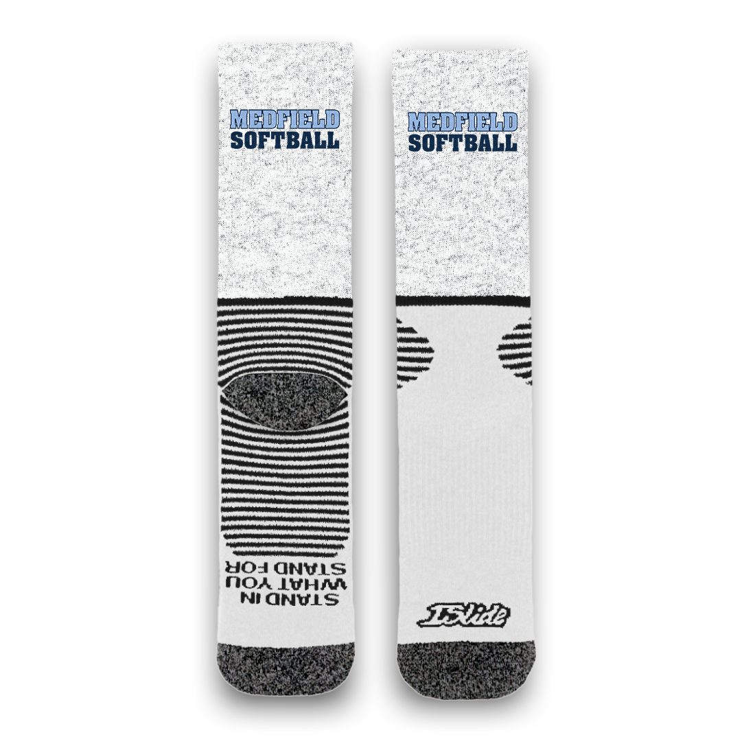Medfield Softball Athletic Sock