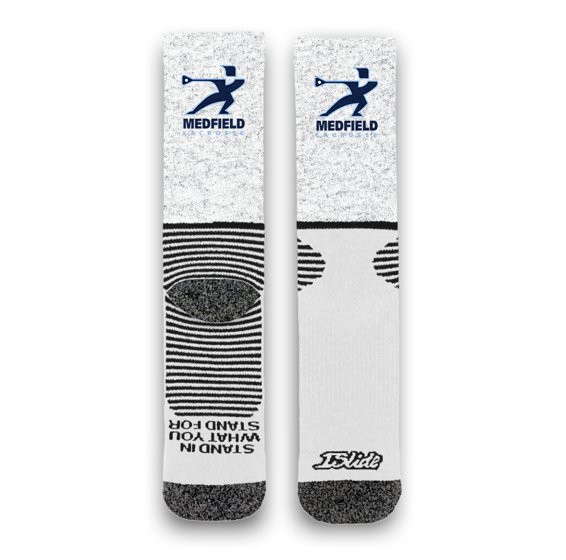 Medfield Boys Lacrosse Athletic Sock