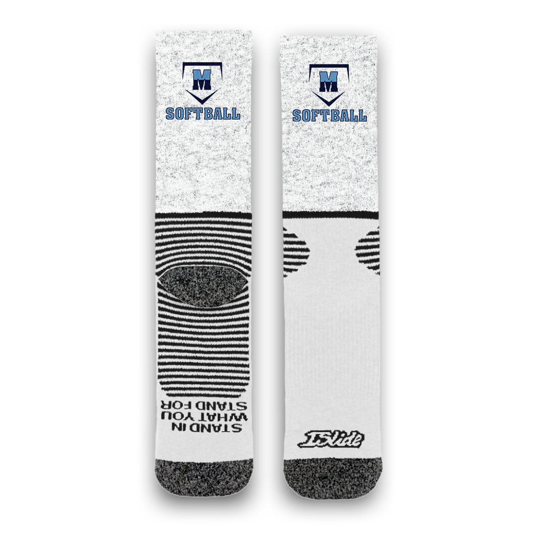 Medfield Softball Primary Socks