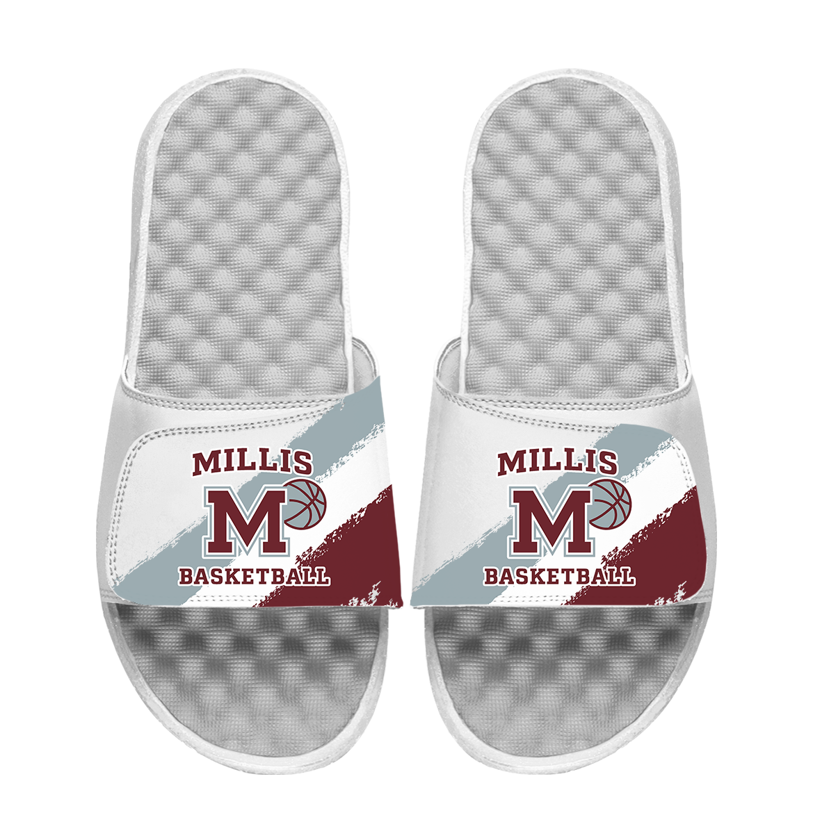 Millis Basketball Paint Stripes Mantra