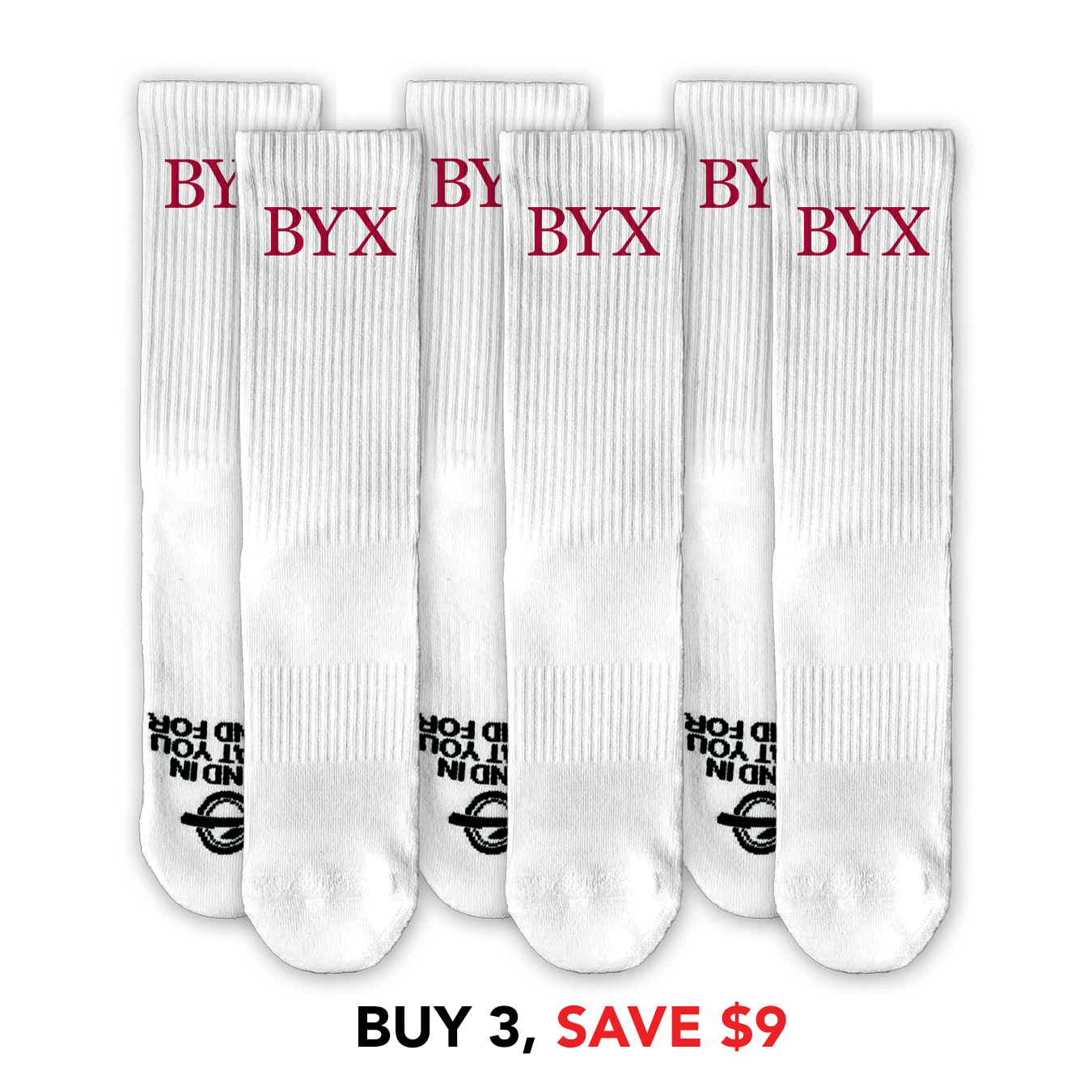 Oklahoma BYX Lifestyle Socks Bundle