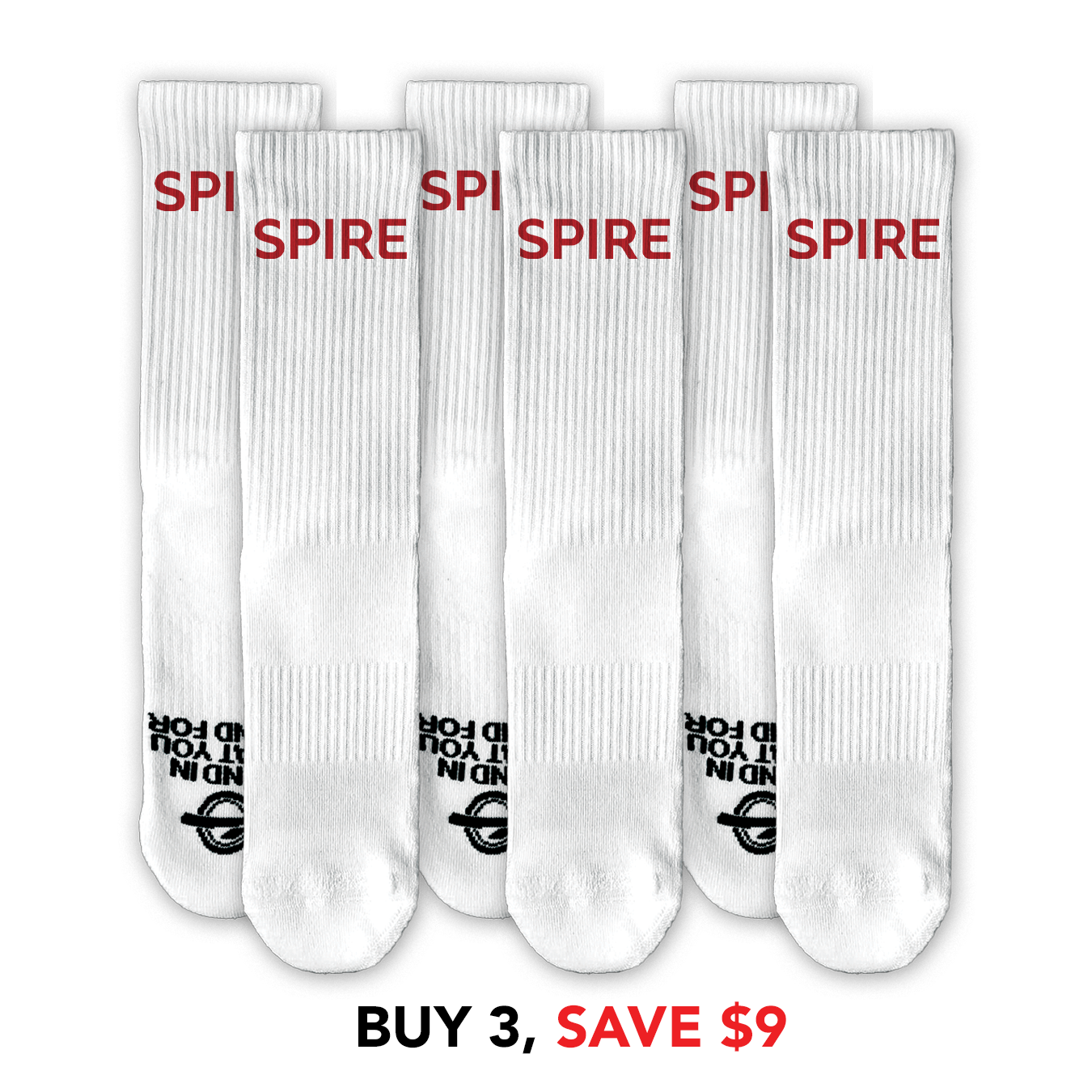SPIRE Secondary Lifestyle Socks Bundle