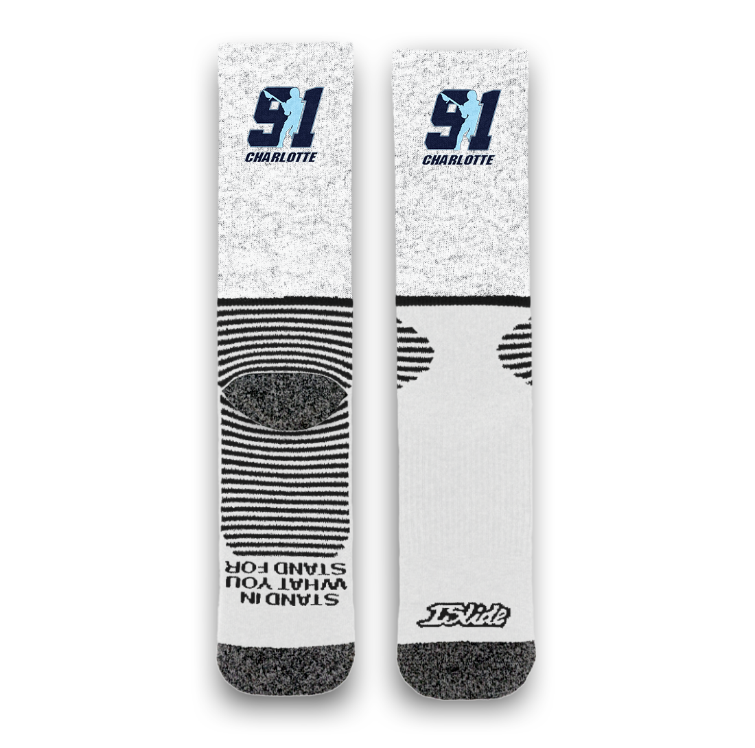 Team 91 Charlotte Primary Socks