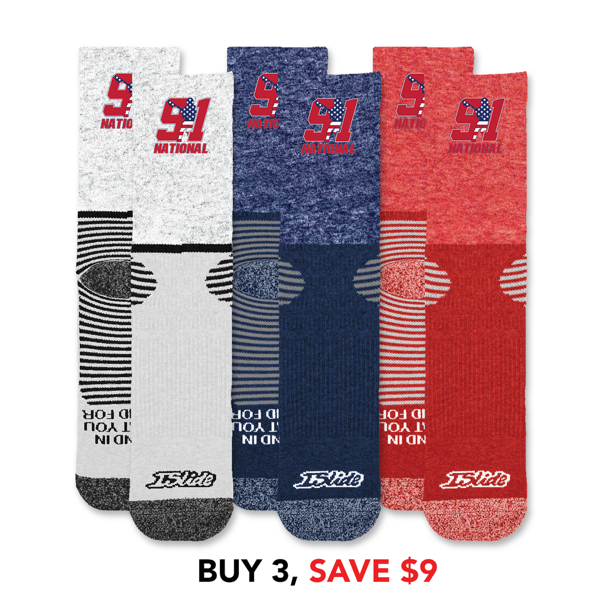 Team 91 National Boys Primary Socks Bundle