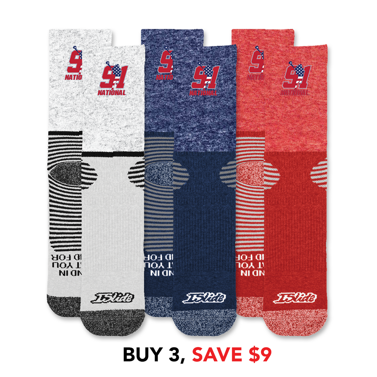 Team 91 National Girls Primary Socks Bundle