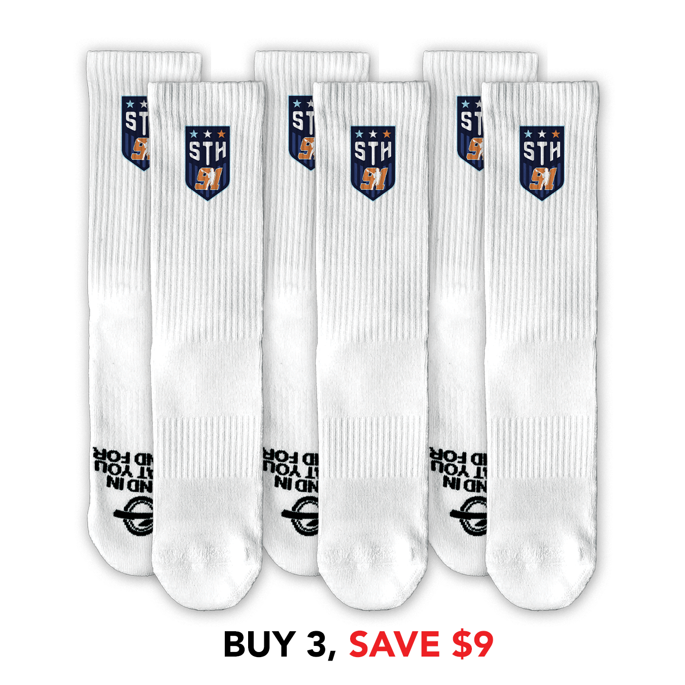 Team 91 South Lifestyle Socks Bundle