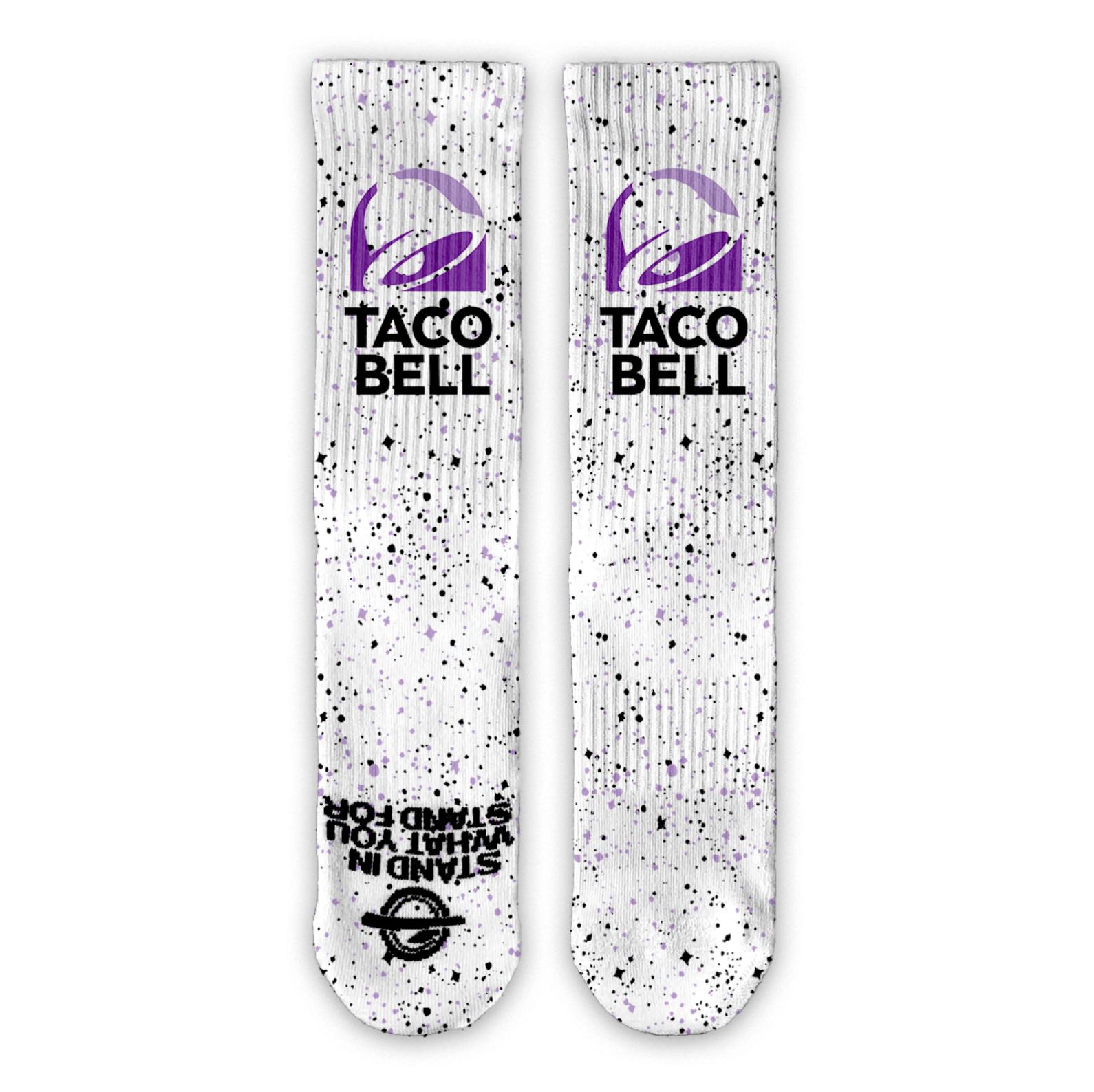 Taco Bell Speckle Lifestyle Socks