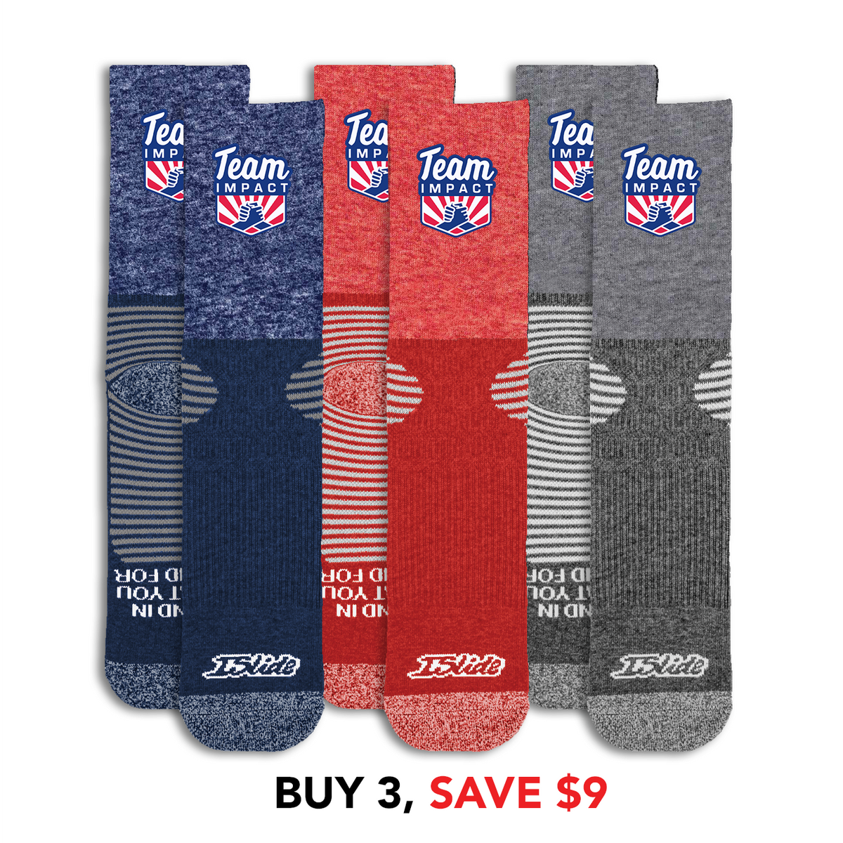 Team Impact Athletic Sock Bundle