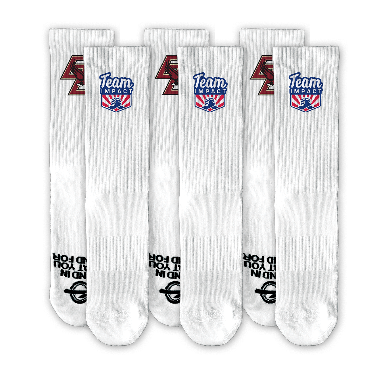 Team Impact Boston College Lifestyle Socks Bundle