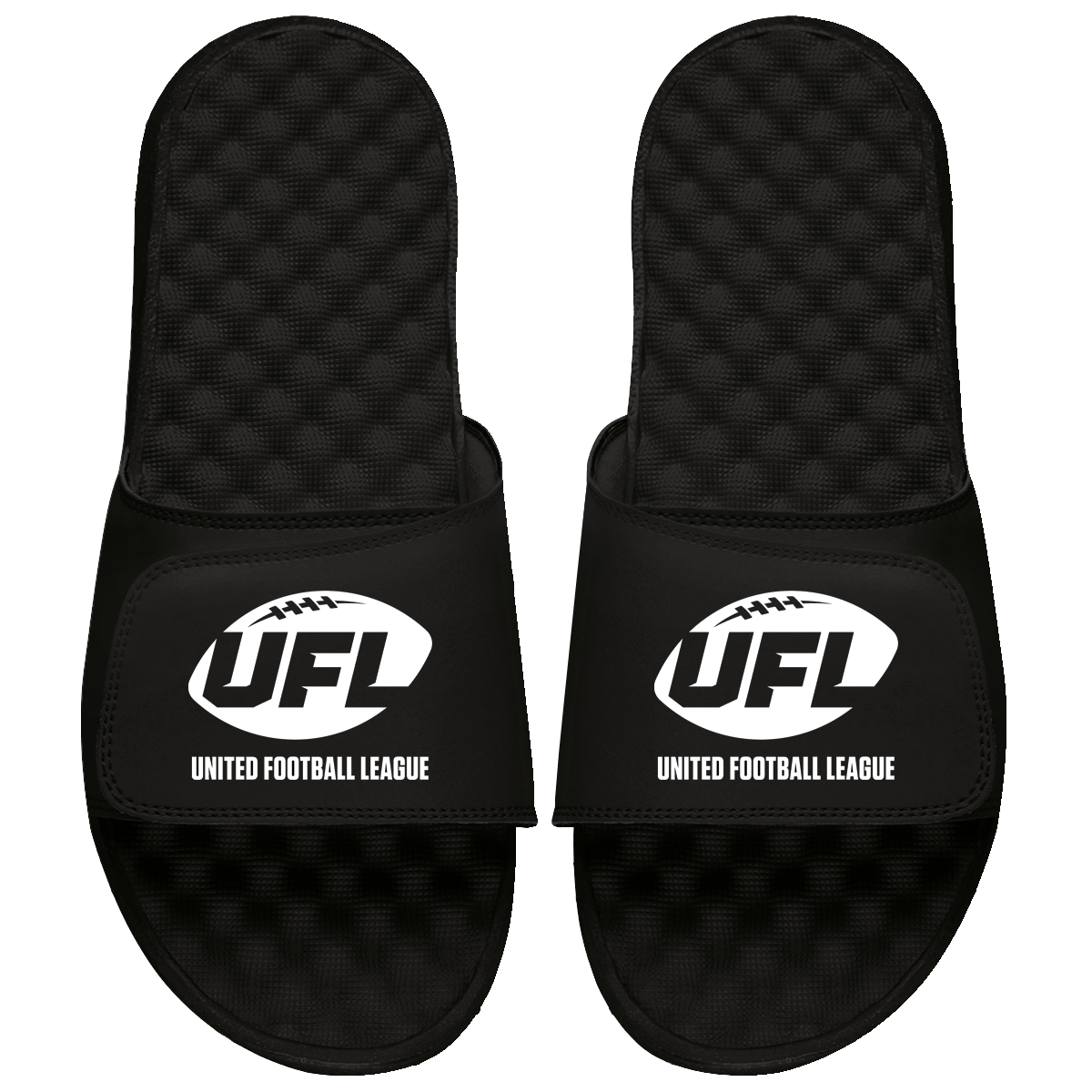 UFL Primary Logo Stack Slide Sandals
