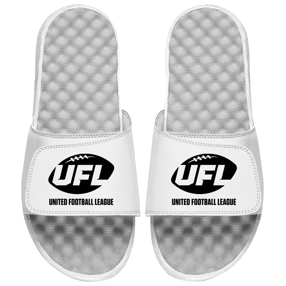 UFL Primary Logo Stack Slide Sandals
