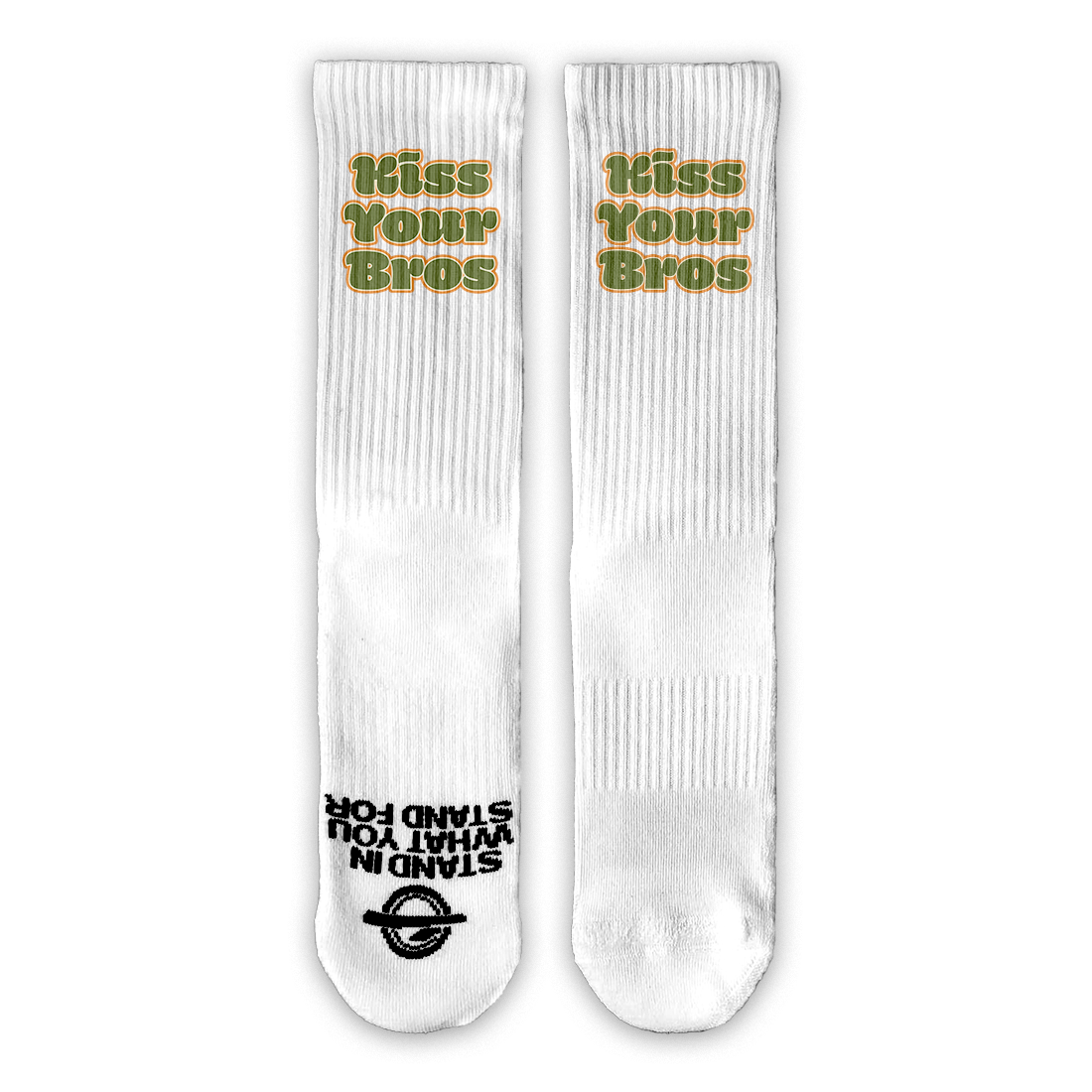 Kiss Your Bros Sock