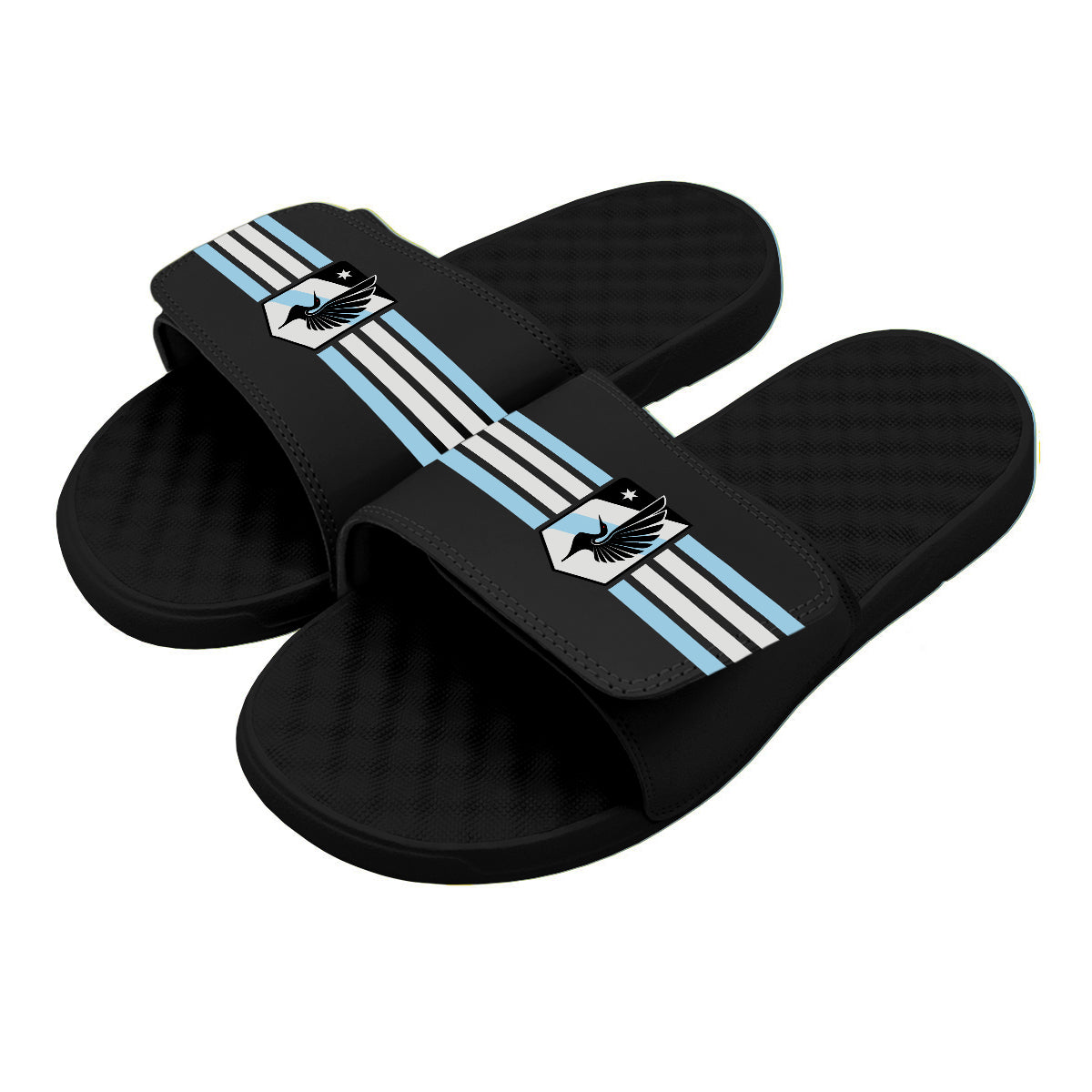 Minnesota United FC Stripes Slides