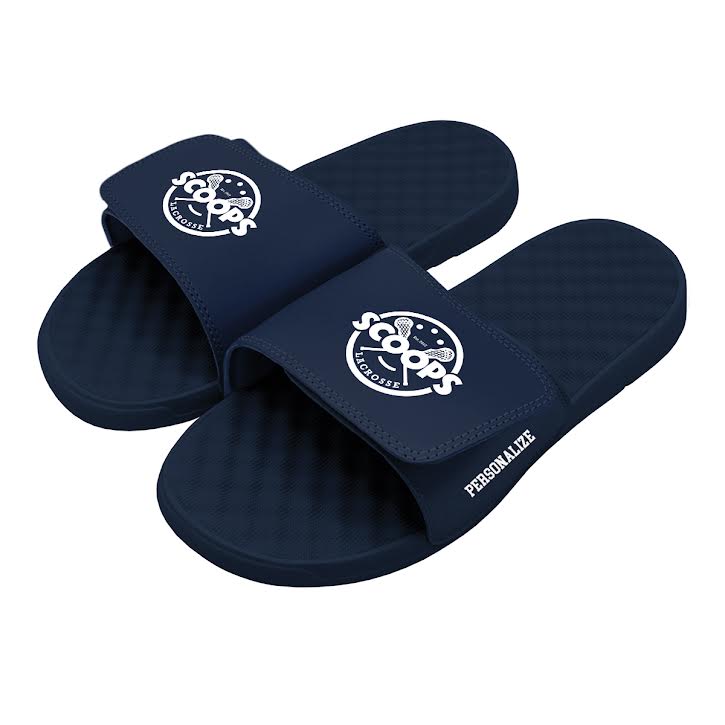 Scoops Navy Slides