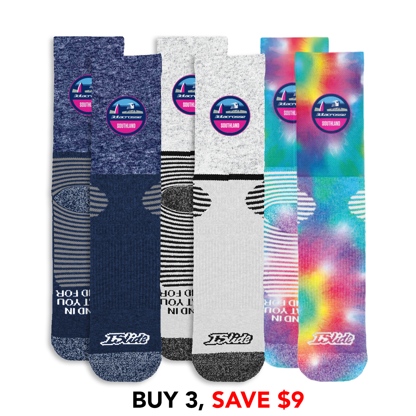 3d Southland Primary Socks Bundle