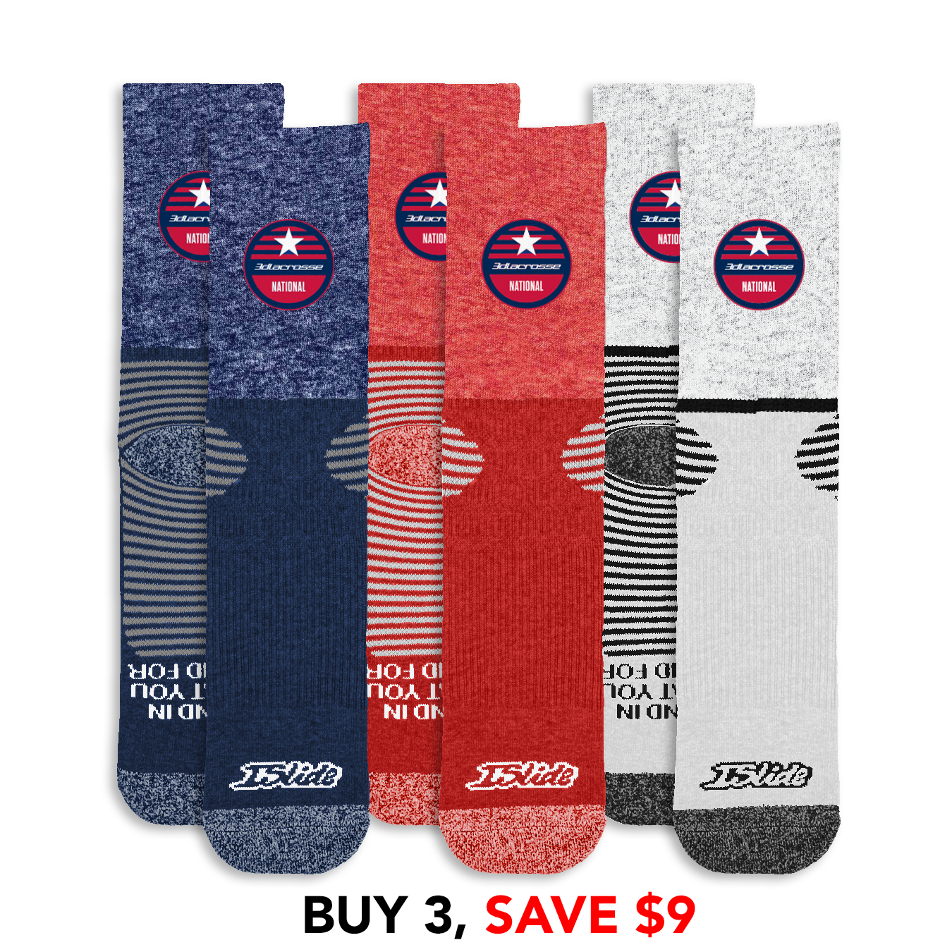 3d National Primary Socks Bundle