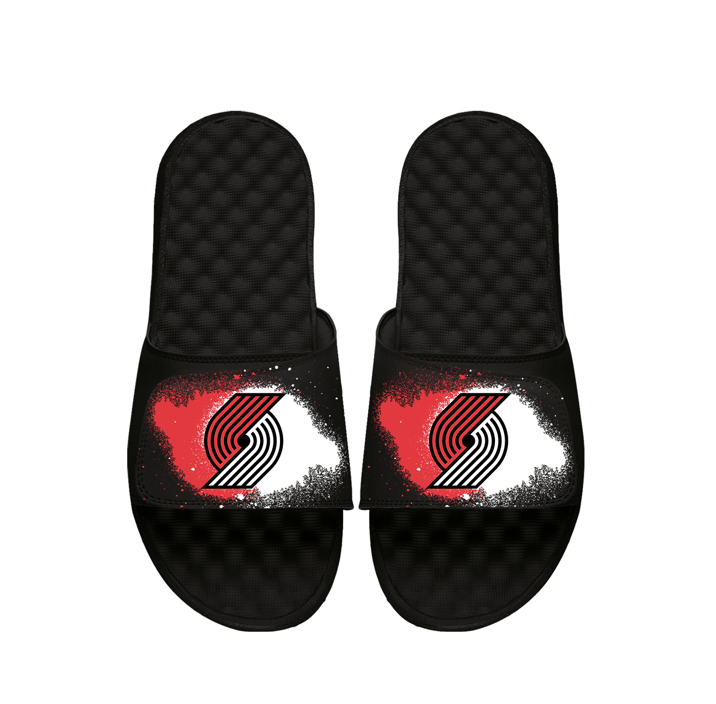 Portland Trailblazers Spray Paint Slides
