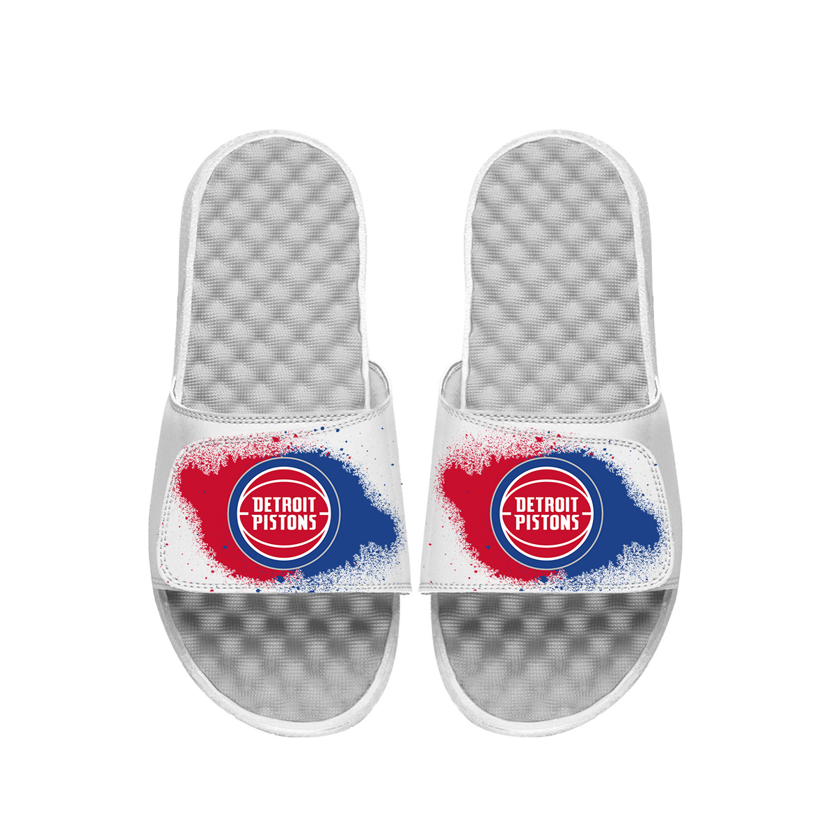 Detroit Pistons Spray Paint Slides