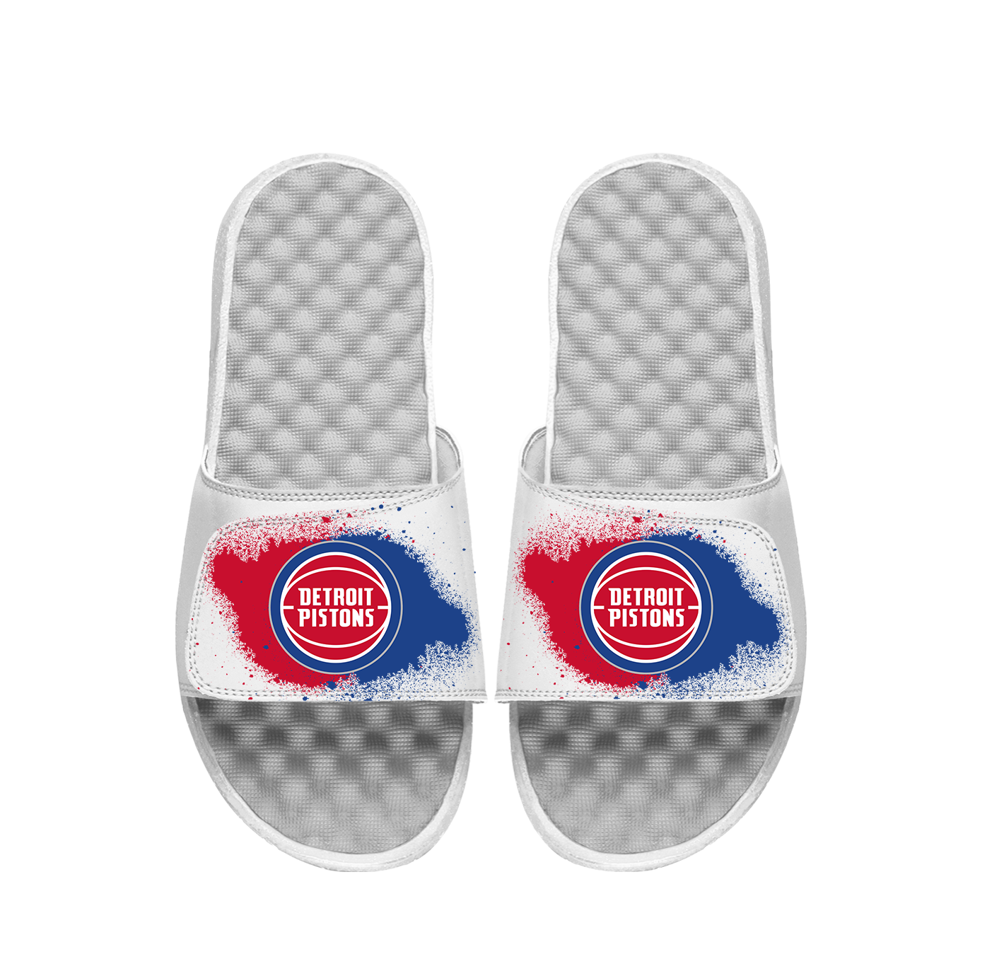 Detroit Pistons Spray Paint Slides