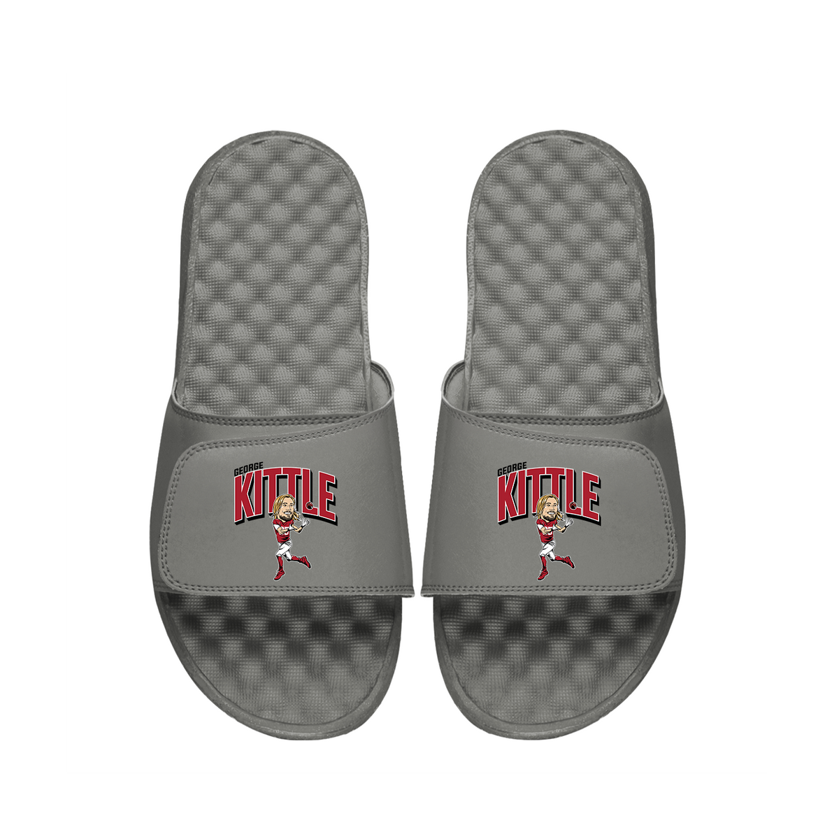 George Kittle Caricature Slides